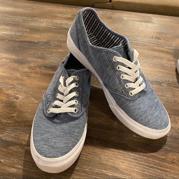 denim colored vans